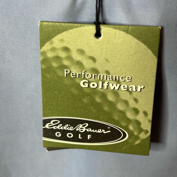 Eddie Bauer Golf Blue Quarter-Zip Pullover Windshirt Women's Size XL NWT - Picture 9 of 13